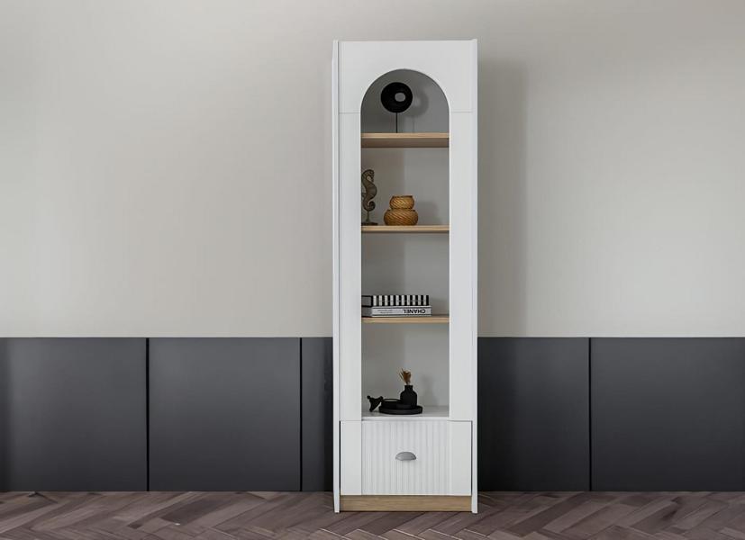 Bücherregal Stilvoll Modernes Design Ordentliche Elegante Aufbewahrung Möbel