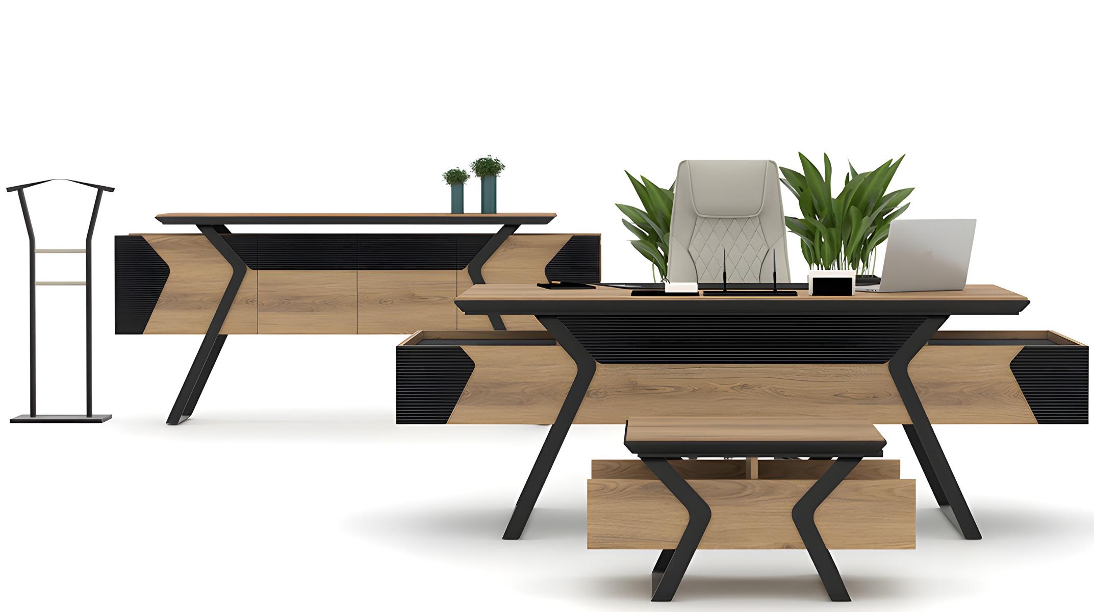 Schreibtisch Büroschrank Sideboard Couchtisch Büromöbel Arbeitszimmer