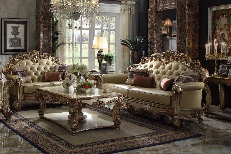 Luxus Wohnzimmer Set Sofa 3 Sitzer Sessel Couchtisch Klassisch Möbel