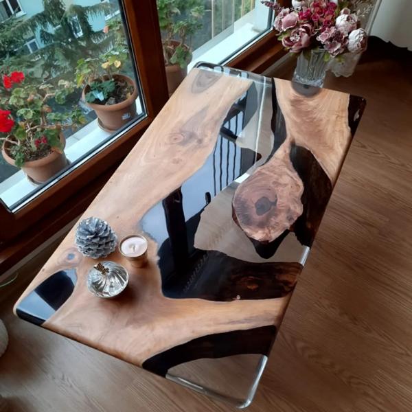 Couchtisch Rechteckig Luxus Design Holz Braun Möbel Wohnzimmer Couchtische
