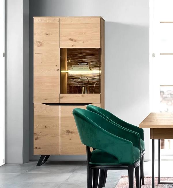 Vitrinenschrank Vitrine Schrankvitrine Glasdisplay Objektschrank