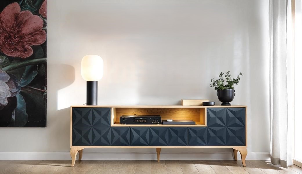 Medienunterteil TV-Lowboard TV-Sideboard Fernsehkommode Fernsehtisch