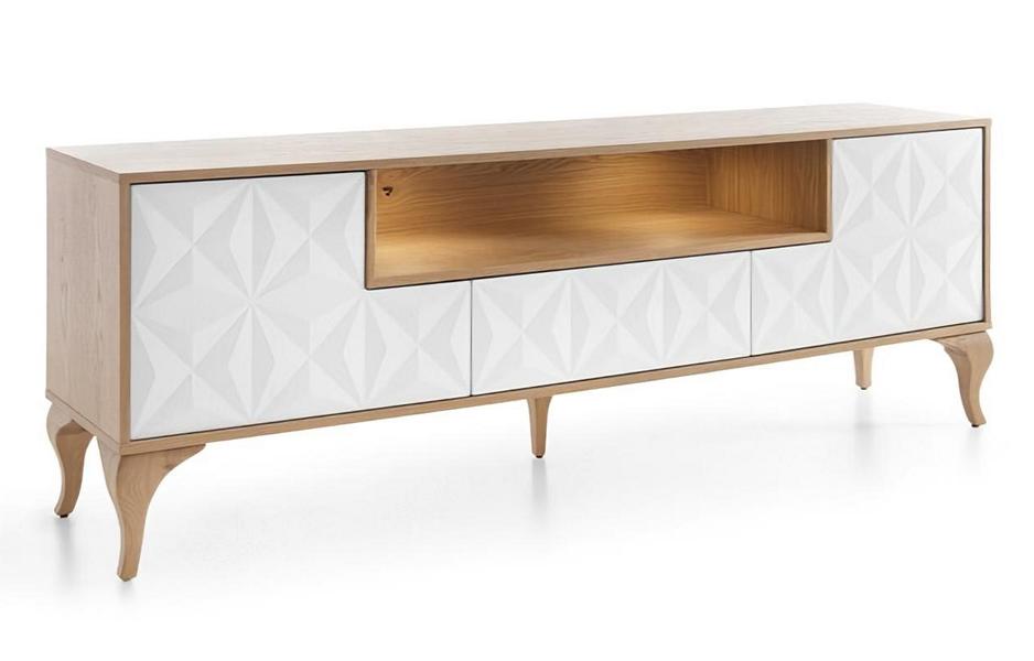 TV-Lowboard Fernsehkommode Medienkonsole Medienmöbel TV-Schrank