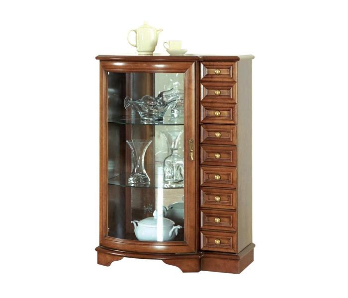 Vitrine Glasvitrine Schaukästchen Glasschrank Regalvitrine Schubladenschrank
