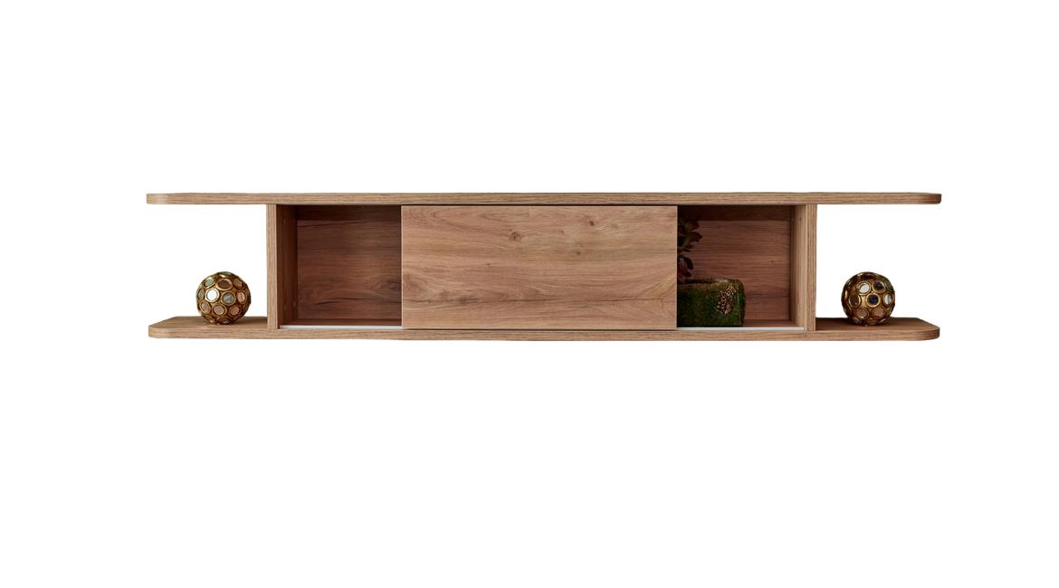Wohnzimmer Wandregal Braun Luxus Holzmöbel Design Modern Regal Einrichtung