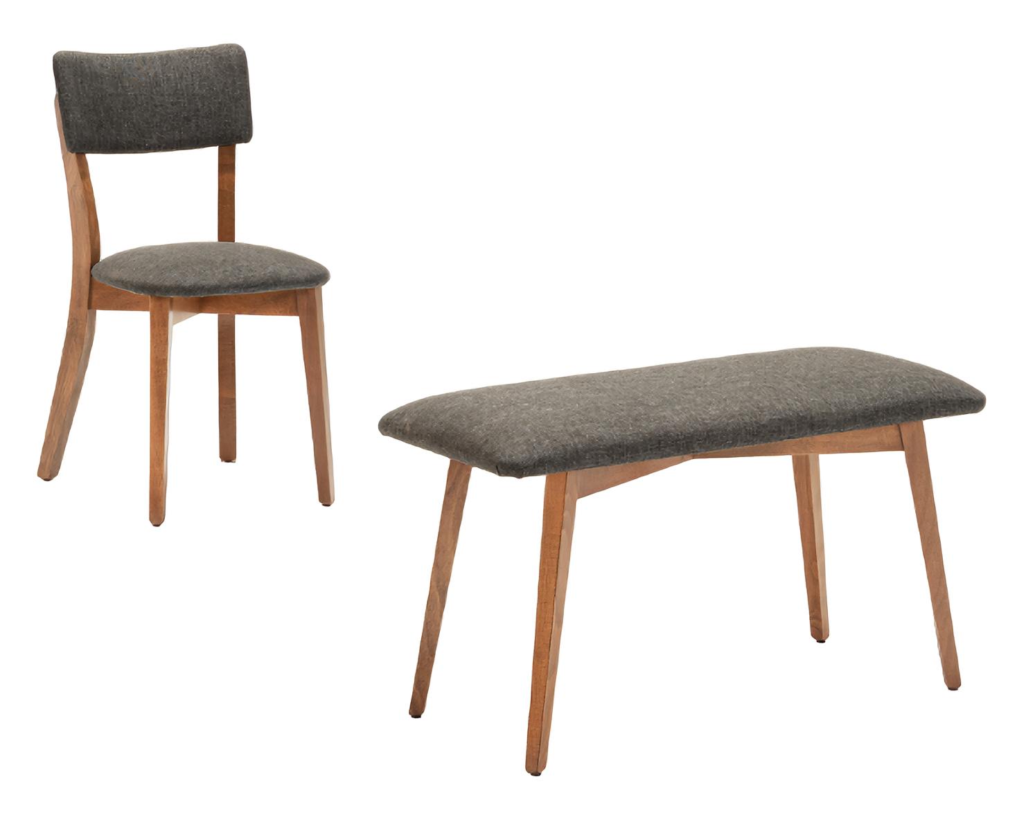Holzmöbel Stuhl Einrichtung Design Modern Einrichtung Sitz Bank Holz