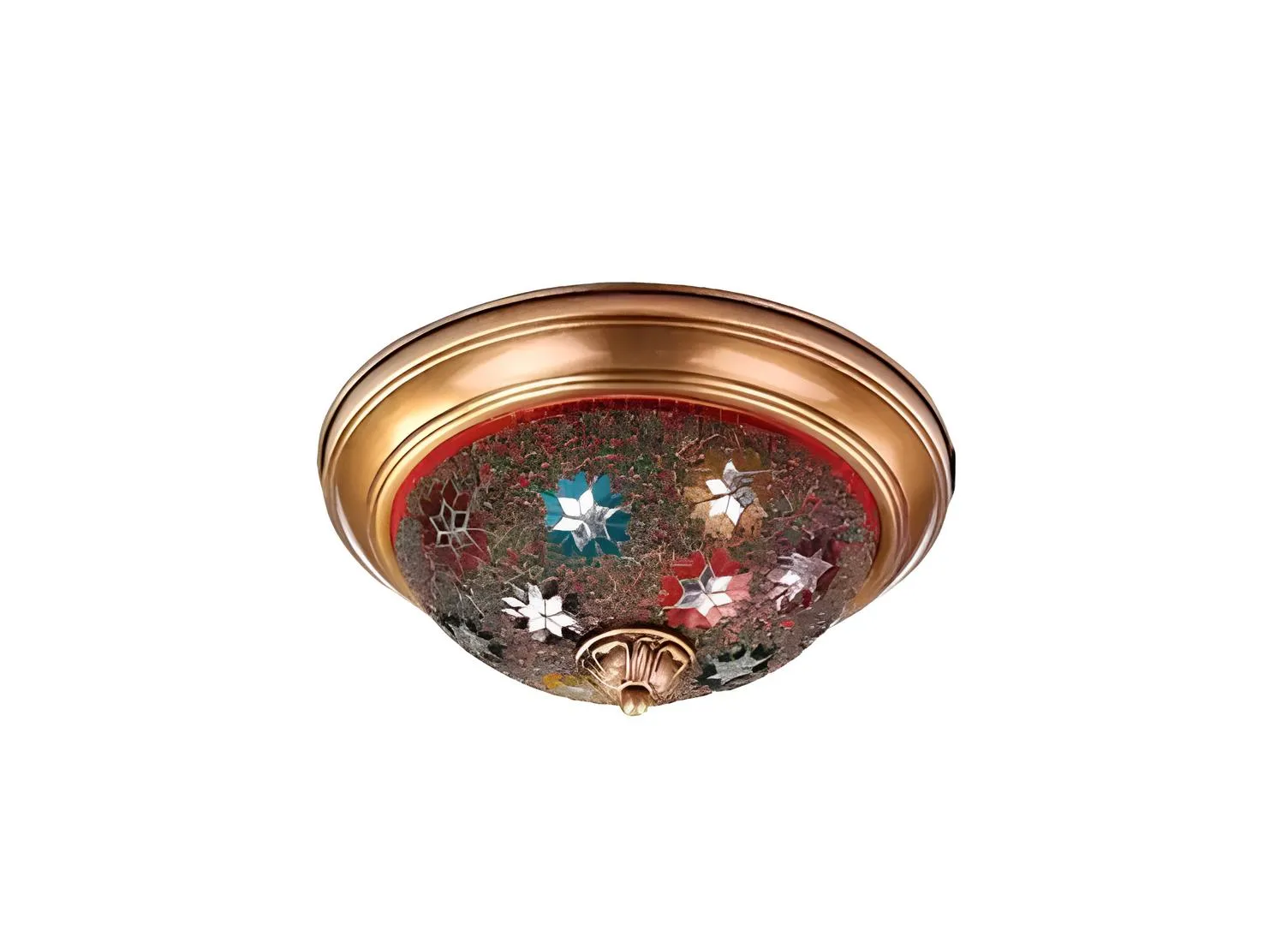Kronleuchter Deckenleuchter Lüster Deckenlampe Lampen Glas Gold Sofort