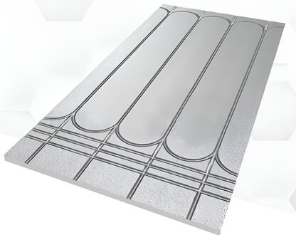 Trockenbau Fußbodenheizung 0,72 m² – kein Estrich – 30mm – 16er Rohr SOFORT