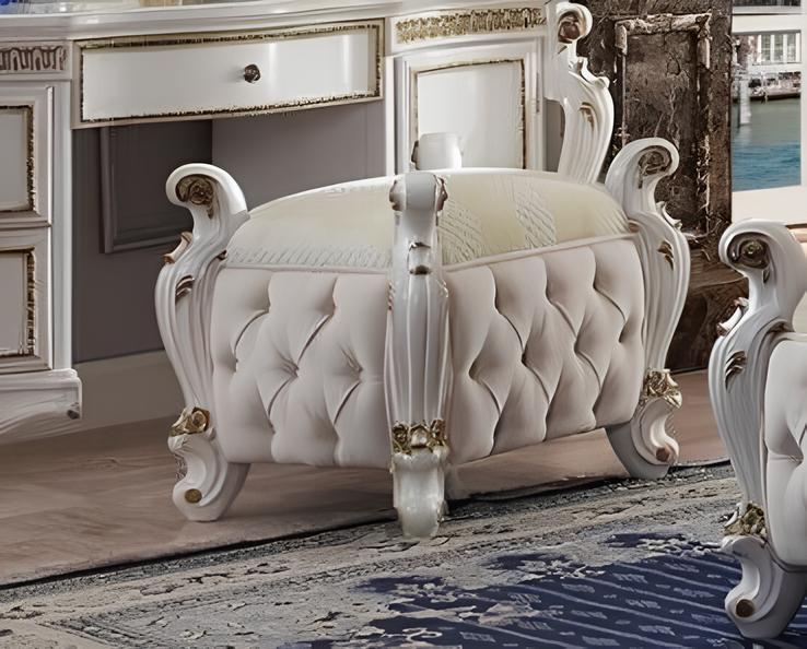 Fußhocker Club Lounge Hocker Leder Textil Ottoman Designer Pufa Ottomane Sofort