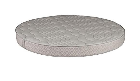 Rund Design Matratze Luxus 220x25cm Matratzen für Bett Runde Betten Textil Sofort