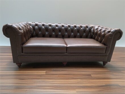 Chesterfield 3 Sitzer Couch Sitz Kunstleder Design Sofas Polster Sofort