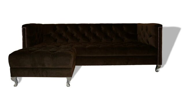 Chesterfield Sofa Polster Designer Couchen Sofas Garnitur Couch SLIII Sofa
