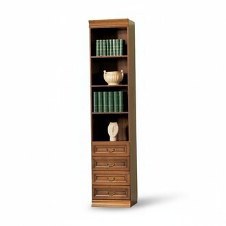 Klassische Schränke Schrank Schrankwand Bücherregal Vitrine Bücherschrank