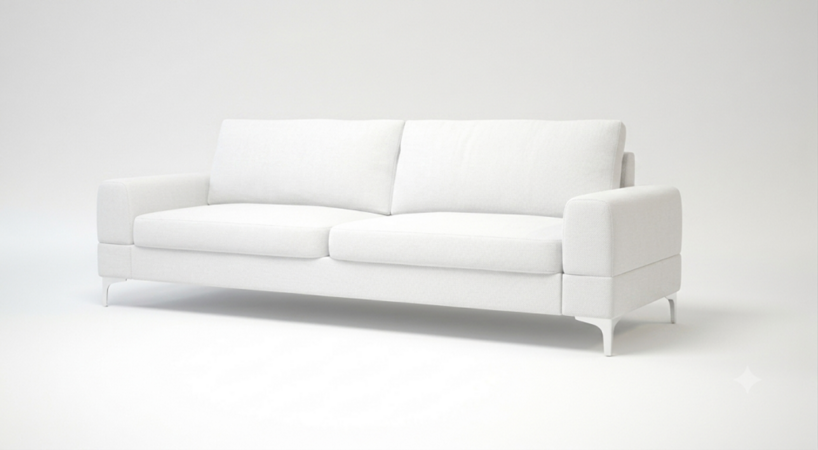 Sofa Couch Polsterung Elegant Luxus Design Zweisitzer Wohnzimmer Moderne Sofas