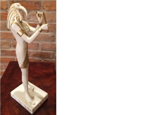 Design Ägyptischer Figur THOT Statue Skulptur Skulpturen