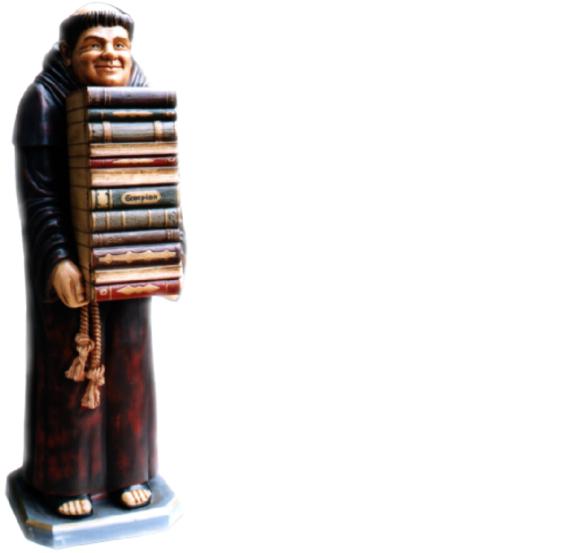 Design Mönch Figur Statue Skulptur Figuren Skulpturen Dekoration Deko