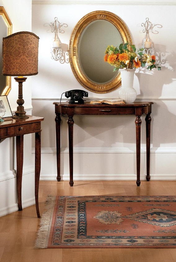 Konsolentisch Design Möbel Stil Barock Holz Italienische Tisch Couchtisch
