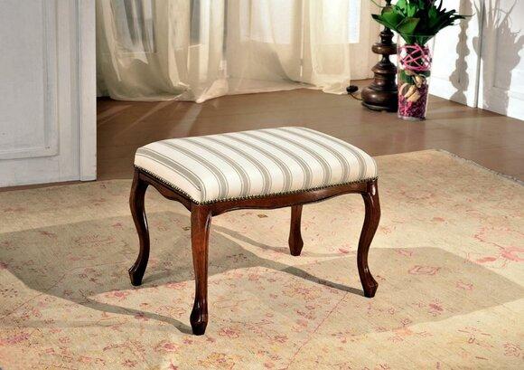 Ottomane Sitz Chaise Gepolstert Pufa Sitzbänke Design Polster Hocker