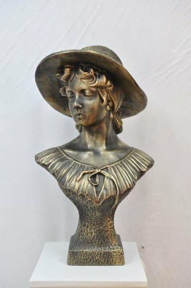 Design Büste Luisa Figur Statue Skulptur Figuren Dekoration Skulpturen