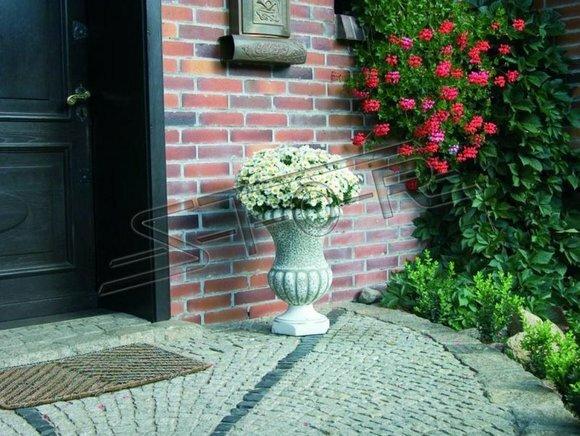 Natur Blumenkübel Pflanz Kübel Dekoration Figur Blumentöpfe Garten Vasen