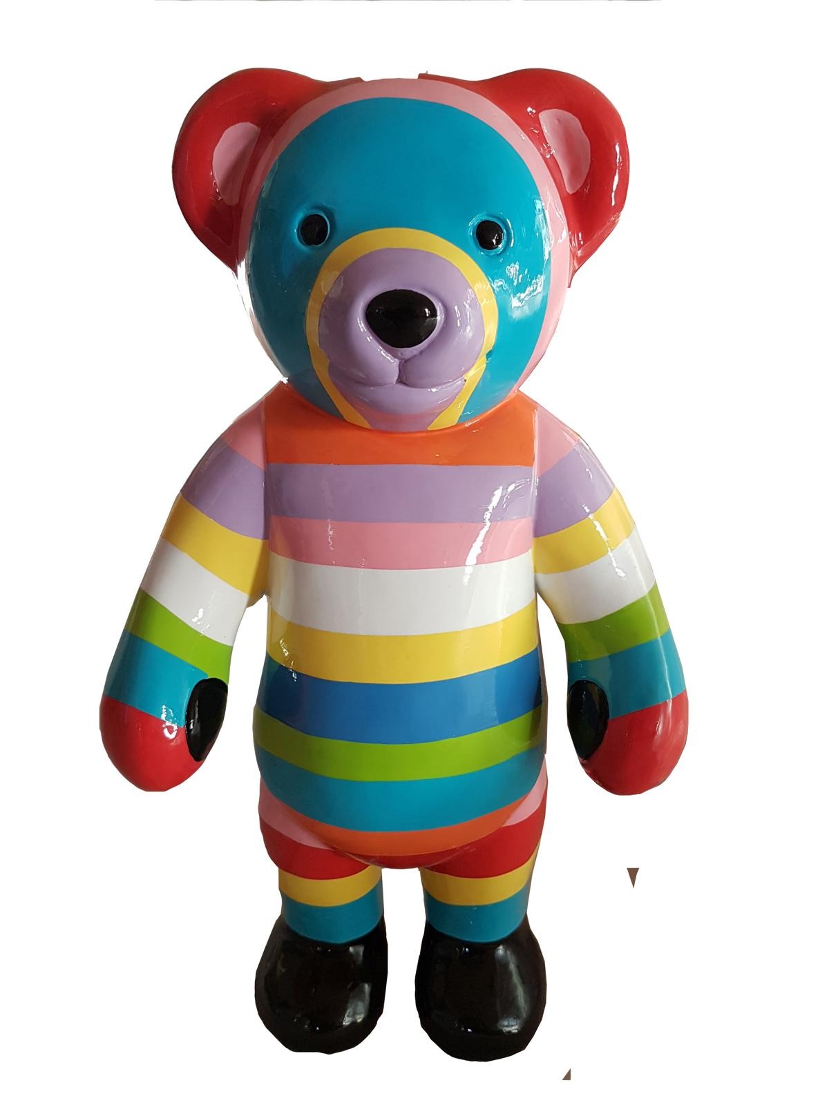 Moderne Dekoration Deko Figur Statue Skulptur Abstrakt 40 cm Teddy