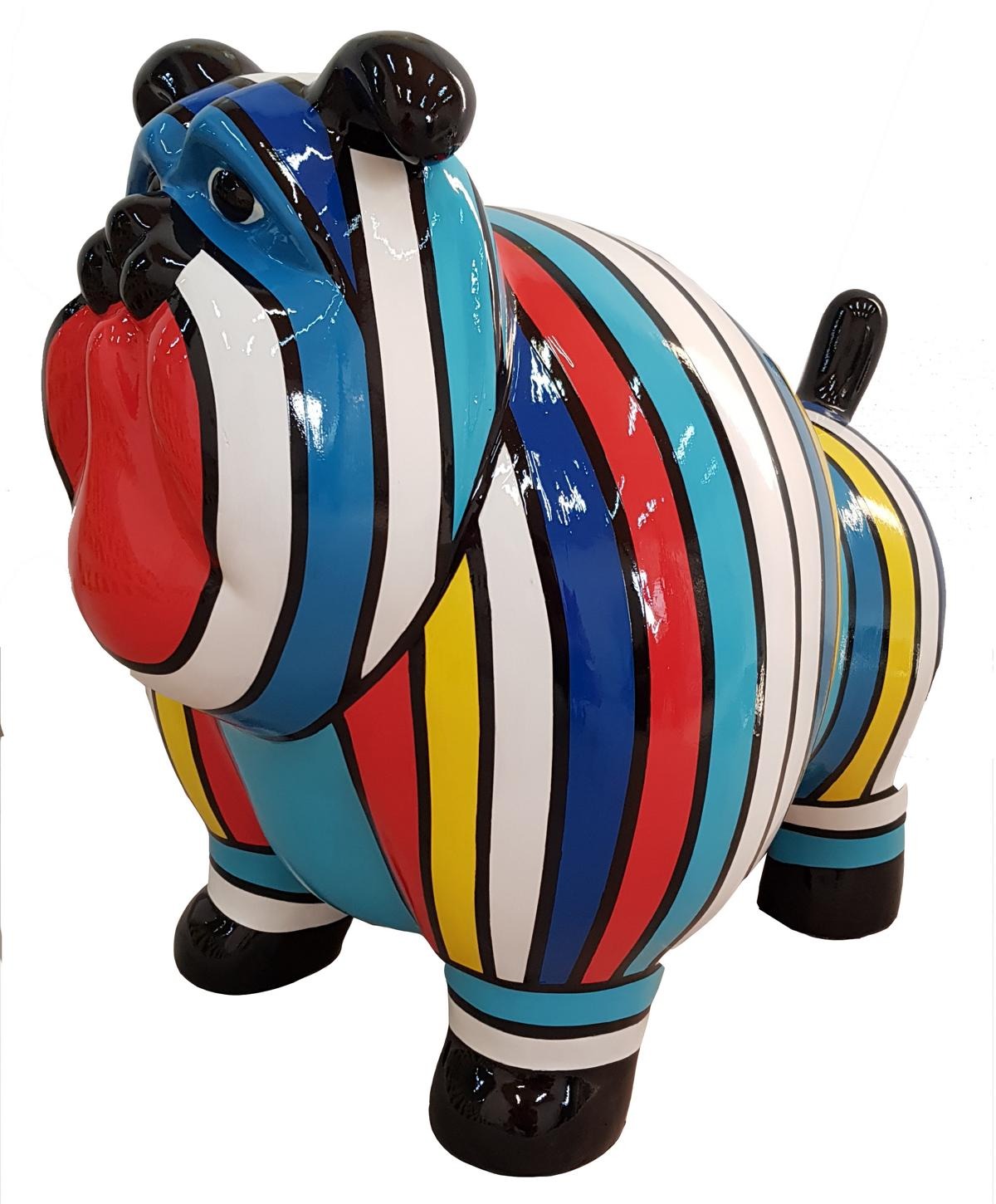 Moderne Dekoration Haus Garten Deko Figur Statue Abstrakt Skulptur Hund