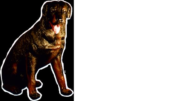 Design Rotweiler Hund Figur Statue Skulptur Figuren Skulpturen