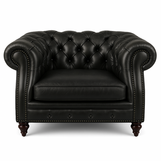 Chesterfield Design Sessel Polster Couch Luxus Textil Couchen 1 Sitzer Sofort