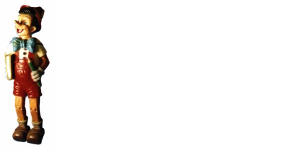 Design Pinocchio Figur Statue Skulptur Figuren Dekoration Karikatur Skulpturen