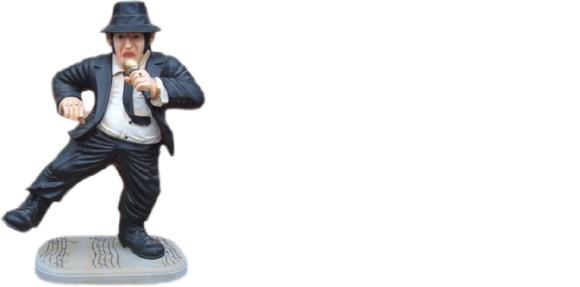 Design Blues Brothers Figur Statue Skulptur Figuren Skulpturen