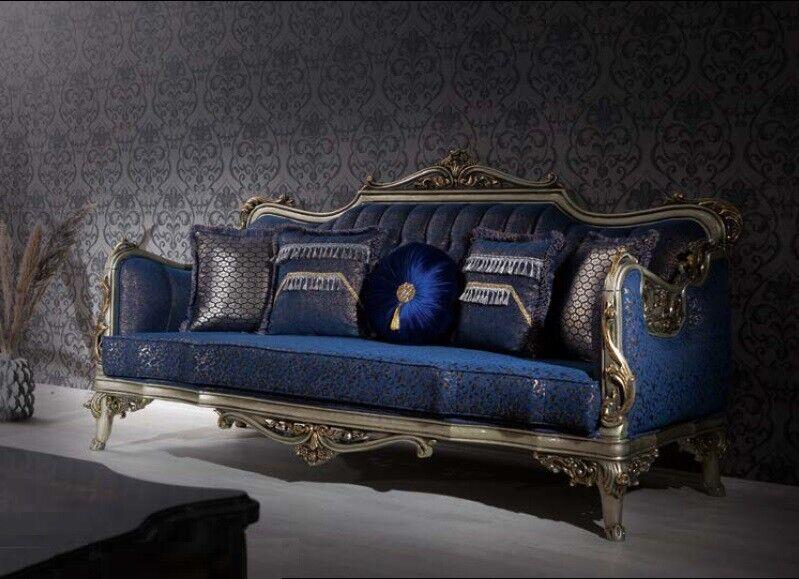 Chesterfield Sofa Couch Polster Couch 3er Couchen Polster Neu Dreisitzer