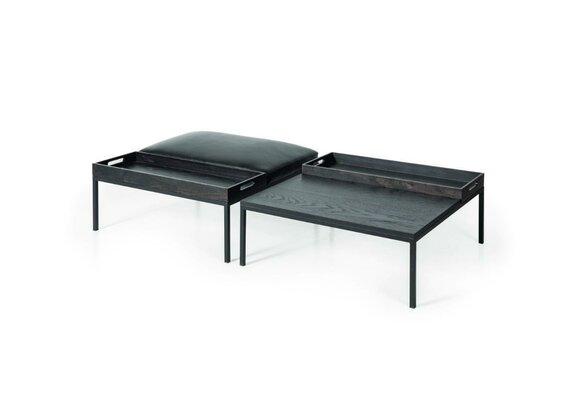 Moderner stil Couchtisch Wohnzimmertisch schwarzer Holz Möbel Tisch