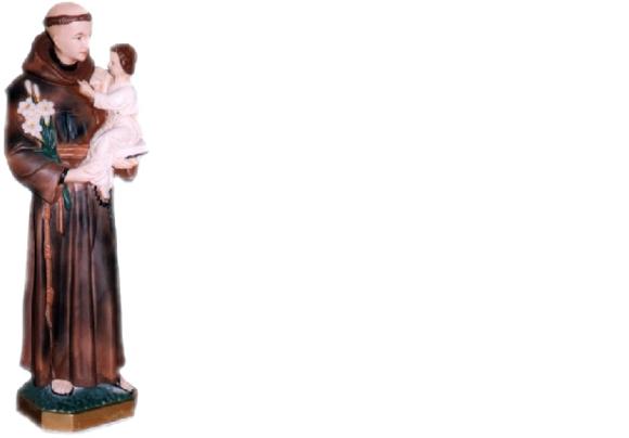 Design St.Antonius Figur Statue Skulptur Figuren Skulpturen Dekoration