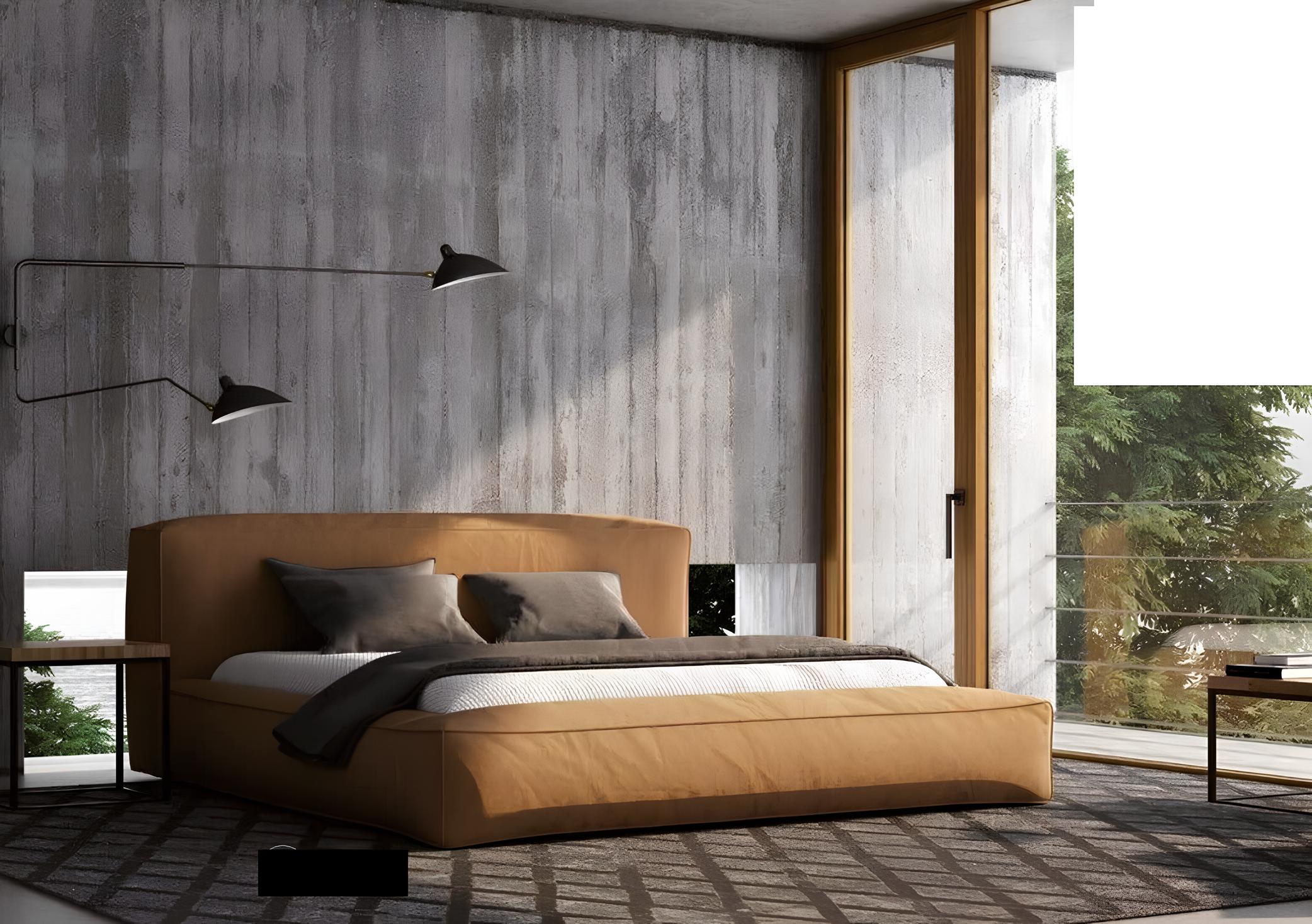 Design Bett Doppel Modernes Hotel Textil Luxus Schlaf Zimmer Betten Bettrahmen
