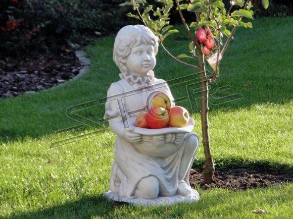 Kind Figur Skulptur Figuren Statue Figur Deko Design Garten