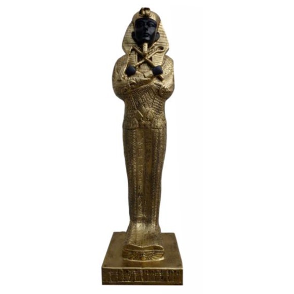 Figur Ägyptische Pharao Statuen Figuren Dekoration Kunststoff 25cm