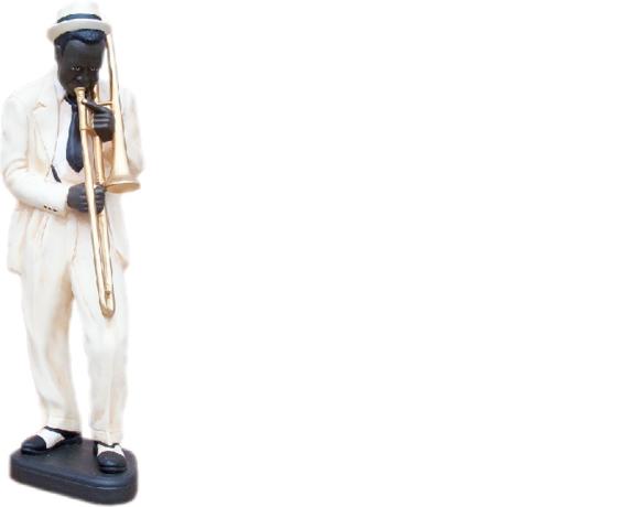Design Posaune Trompete Figur Statue Skulptur Figuren Skulpturen