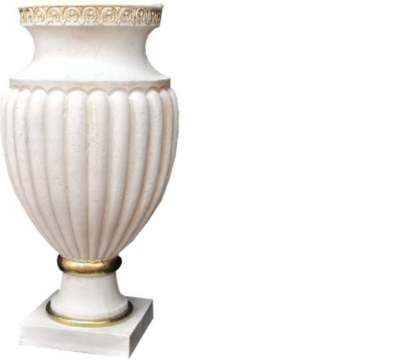 XXL Vase Figur Tisch Dekoration Dekorative Vasen Antik Stil Kelch Skulptur