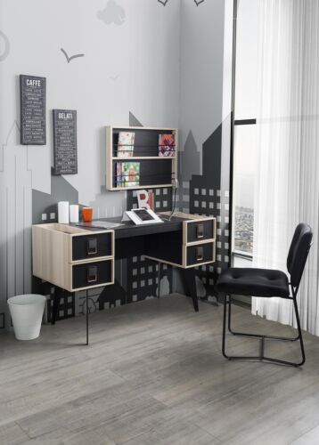 Schreibtisch Holz Rosa Tisch Schreibtische Regal Möbel Jugendzimmer Design