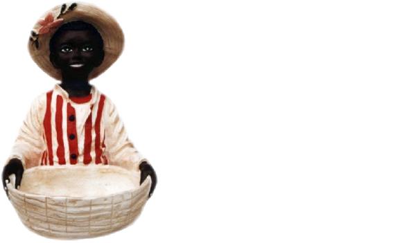 Design Junge mit Korb Figur Statue Skulptur Figuren Skulpturen Dekoration