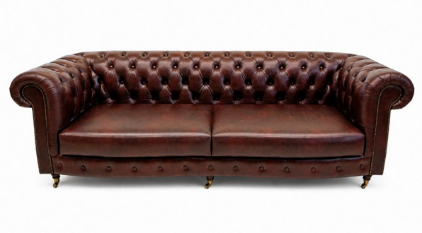 XXL Big Sofa Couch Chesterfield 245cm Polster Sofas 4 Sitzer Textil Sofort