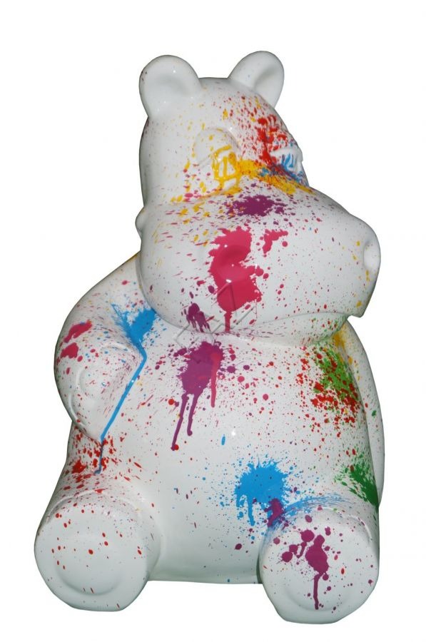 Design Nilpferd Abstrakt Figur Statue Skulptur Figuren Skulpturen Dekoration
