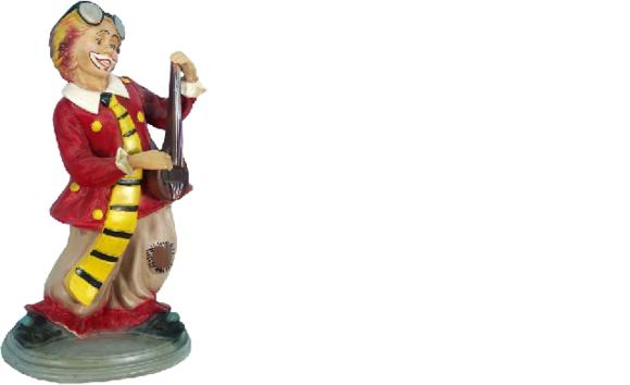 Design Clown Figur Statue Skulptur Figuren Skulpturen Dekoration 5006