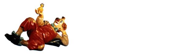 Design Clown Figur Statue Dekoration Skulptur Figuren Skulpturen Dekor