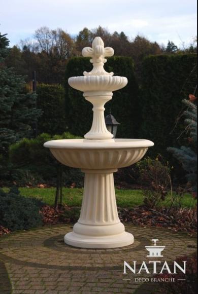 Zierbrunnen Springbrunnen 171cm Skulptur Brunnen Deko Garten Fontaine