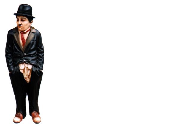 Design Chaplin Figur Statue Skulptur Figuren Klassisch Skulpturen Dekoration