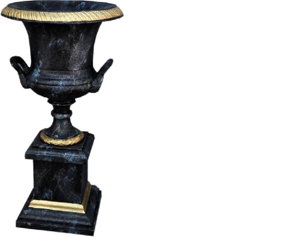 XXL Vase Tisch Figur Dekoration Dekorative Vasen Antik Stil Kelch Skulptur