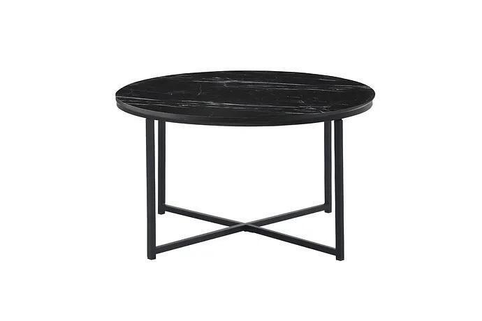 Couchtisch schwarz Wohnzimmer hochwertige moderne minimalistische Möbel neu Holz