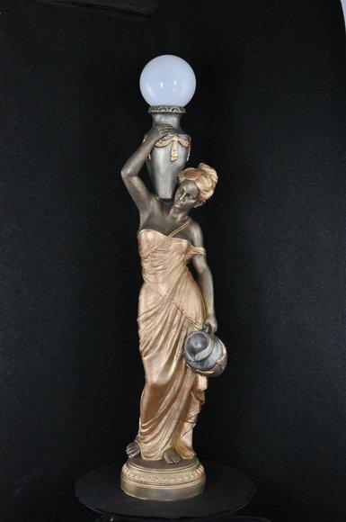 Stehleuchte Lampe Leuchte Statue Figur Skulpturen Skulptur Statuen