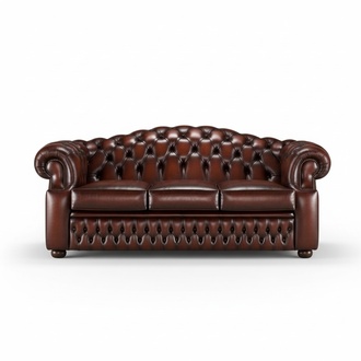3 Sitzer Chesterfield Ledersofa Wohnzimmer Designer Couchen Polster Sofa Sofas